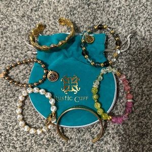 Rustic Cuff variety bracelets never worn